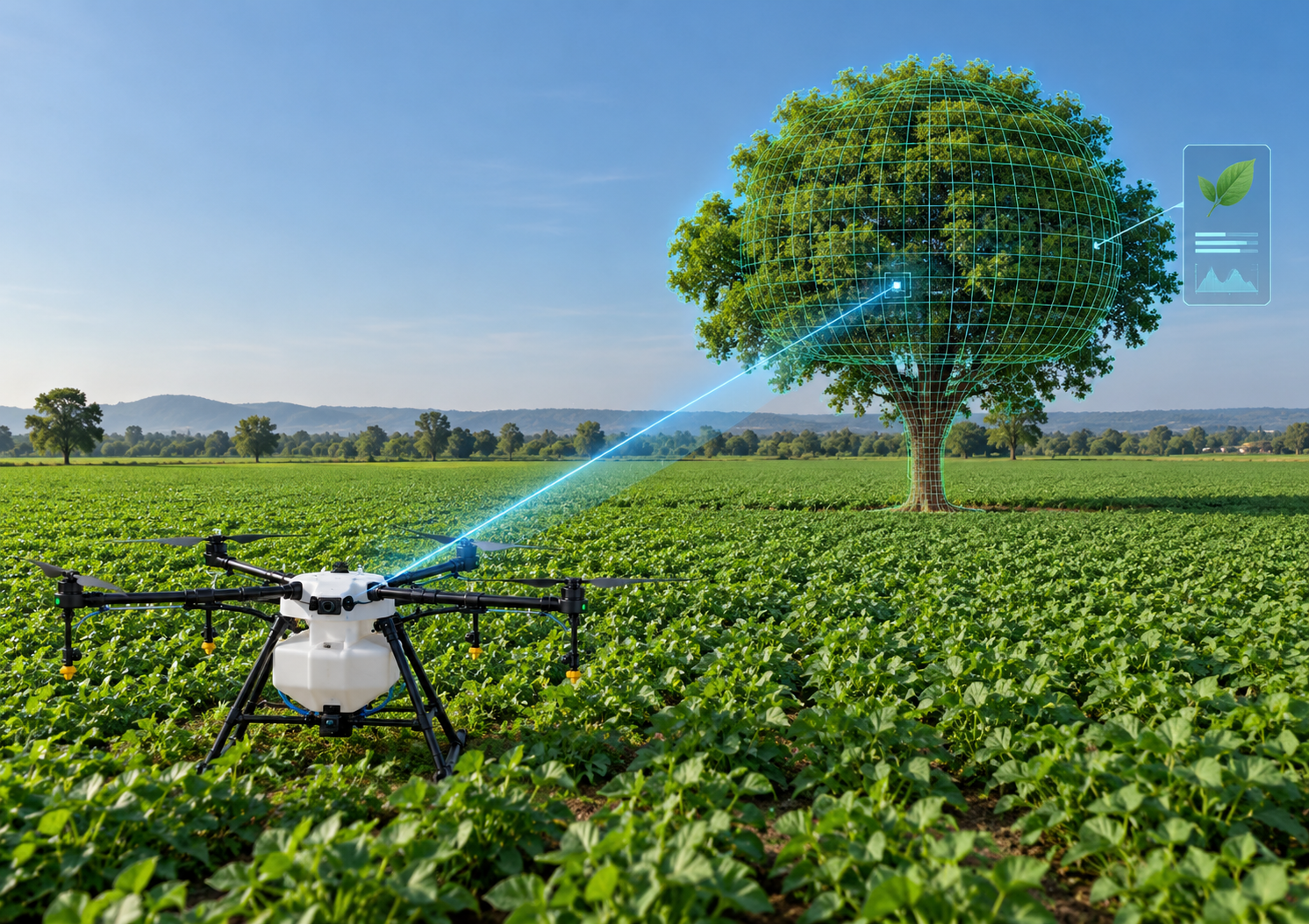 CADTECH HEXA agricultural drone