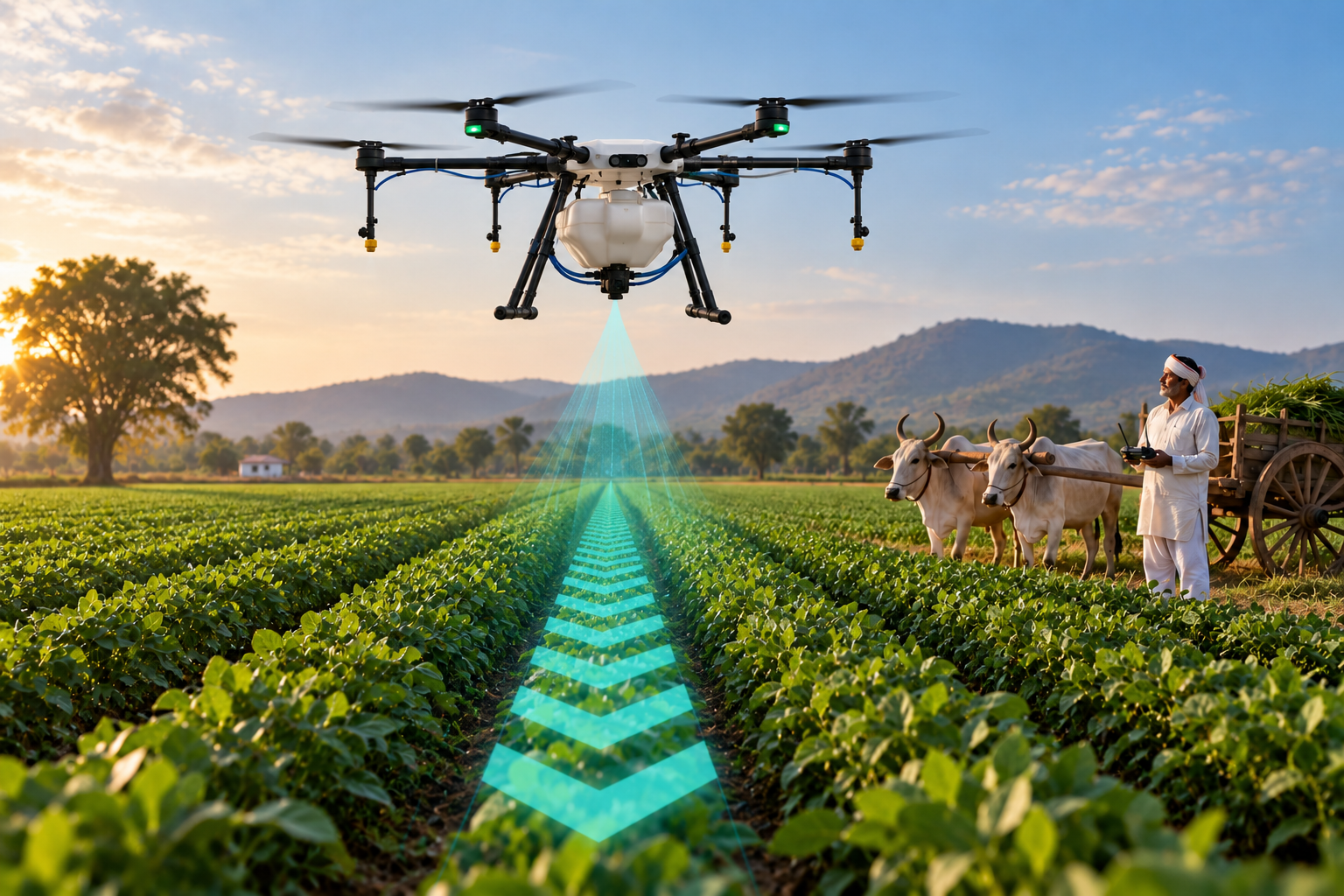 CADTECH HEXA agricultural drone